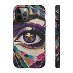 Starry Eye Mosaic phone case | Tough Cover