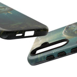 Largemouth Bass Phone Case, Sunlit Underwater Tough Cover, Gift