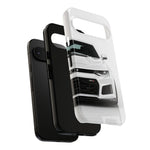 White Camaro Phone Case, ZL1 American Muscle Car Tough Cover for Men