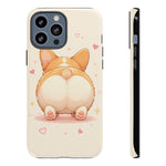 Corgi Chibi Kawaii Pet Dog Breed Art Tough Phone Case