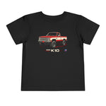 1986 Chevy K10 Toddler T-Shirt – Classic Squarebody Pickup Truck Design