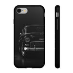 1955 Chevy Bel Air Black Tough Phone Case for Antique Car Fans
