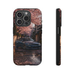 Cherry Blossom Street Scene R34 Skyline GTR Tough Case | Car Photo Cover