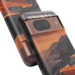 Datsun 240Z Classic JDM Sports Car Sunset Art Tough Phone Case