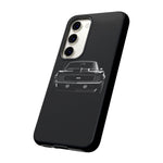 1969 Camaro Black Restomod Front Tough Phone Case Cover Gift