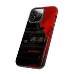 GNX Black Ember Red Tough Phone Case