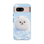 Samoyed Kawaii Snowball Chibi Pet Dog Breed Art Tough Phone Case