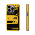S2000 Spa Yellow Retro 90s JDM Car Tough Phone Case