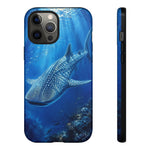 Whale Shark Phone Case, Sunlit Spotted Pattern Cover