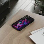 Neon Parrot Cocktails phone case | Tough Cases