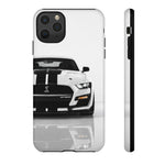 White GT500 phone case | Sports Car Reflection