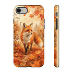Autumn Fox Woodland Art Tough Phone Case