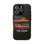 1969 GTO Judge Orange Muscle Car Tough Phone Case Cover Gift