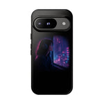 Girl at Window Night Cityphone Case | Tough Case