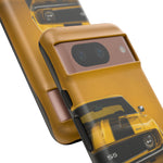 Classic Camaro SS Phone Case, Yellow 69 Muscle Car Cover, Gift for Guys