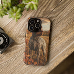 German Wirehaired Pointer Autumn Art Tough Phone Case