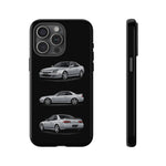 Silver Prelude Sports Coupe Tough Phone Case for JDM Fans