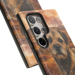 Border Terrier Earthy Watercolor Art Tough Phone Case