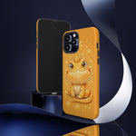 Bearded Dragon Kawaii Crown Art Tough Phone Case