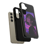 Melancholy Anime Girl Phone Case Vaporwave Tough Case