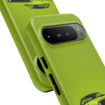 Green Cuda Muscle Car phone case for Gear Heads