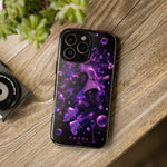 Chillout Floating Anime Girl Phone Case – Dreamy Vaporwave Aesthetic