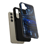 Skyline GT-R R34 Bayside Blue Tokyo Night Art Tough Phone Case