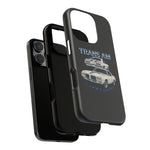 1969 Trans Am White Blue Stripe Tough Phone Case Cover Gift