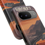 Datsun 240Z Classic JDM Sports Car Sunset Art Tough Phone Case