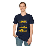 Yellow 1969 Mach 1 T-Shirt | Classic Muscle Car Illustration