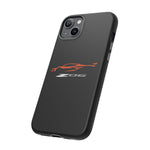 Orange C8 Z06 Phone Case for Chevy Fans, Tough Protective Cover