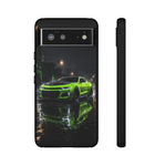 Camaro ZL1 Neon Green Muscle Car phone case | Tough Cover