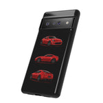 Red 370Z Sports Coupe Tough Phone Case for JDM Enthusiasts