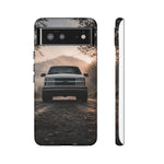 OBS Chevy Truck Phone Case, White Classic Pickup Tough Cover, Gift