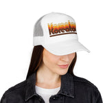 Koreatown Los Angeles Trucker Hat Retro Vintage Sunset Foam Snapback Mesh Cap LA K-Town Style
