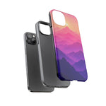Pastel Mountain Haze Vaporwave Art Tough Phone Case