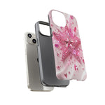 Pink Glitter Star Tough Case | Sparkle Phone Case