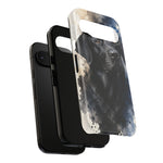 Black Lab Watercolor Art Tough Phone Case - Dog Portrait