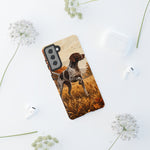 German Shorthaired Pointer Pointing Art Tough Phone Case