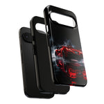 Z06 C8 Phone Case, Red Smoke Studio Reflection Cover