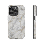 White Marble Pattern Phone Case | Tough Cover