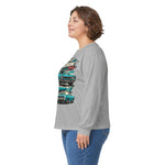 1969 Hemi Coronet Car Illustration Long Sleeve Tee | Classic Muscle Car