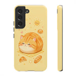 Orange Tabby Loaf Kawaii Chibi Pet Cat Art Tough Phone Case