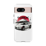 NSX Retro Mount Fuji Illustration JDM phone case | Tough Cover