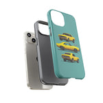 1969 Camaro SS Yellow Triple View Tough Phone Case Cover Gift