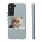 Fluffy Persian Kitten phone case | Tough Cases