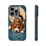 Beagle Nose Detective Phone Case Funny Dog Lover Gift