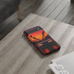 Fox Body Mustang Sunset Tough Phone Case - Palm Boulevard Poster