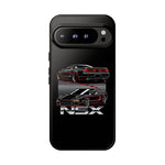 NSX Dual View Black Red JDM Sports Car Tough Phone Case Gift