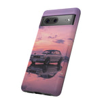Silver Hakosuka Skyline Mirror Lake Tough Phone Case
